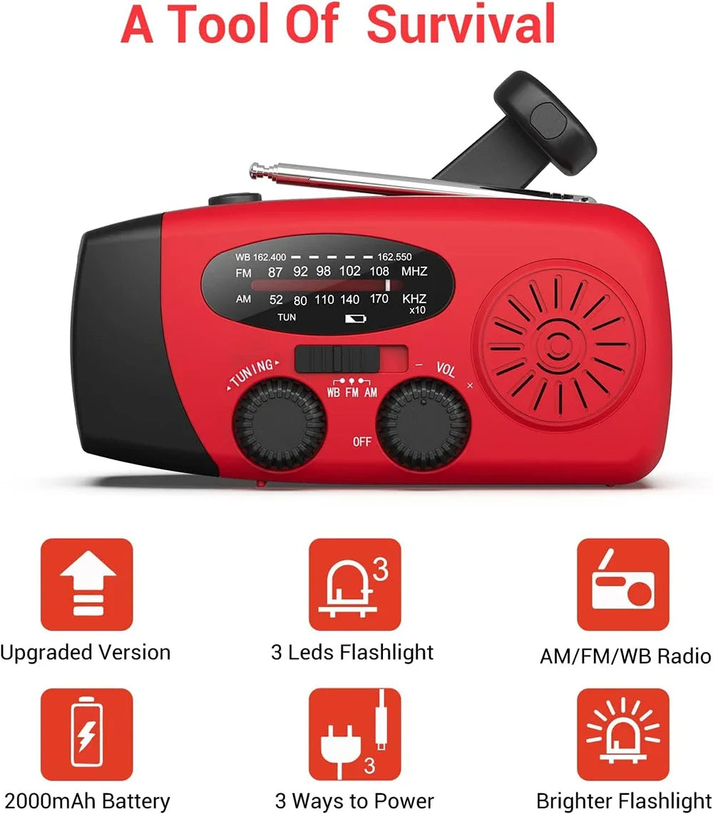 LifeSaver Multifunktionell Veva Radio Carvallo