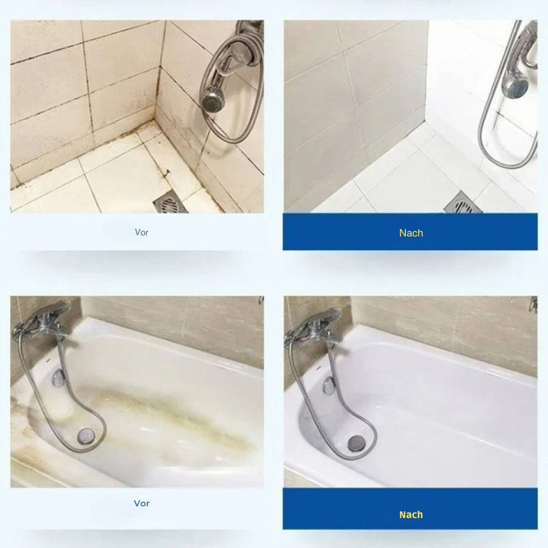 PureShine - Snabbverkande badrumsrengöring för kakel, glas och avlägsnande av kalk Carvallo