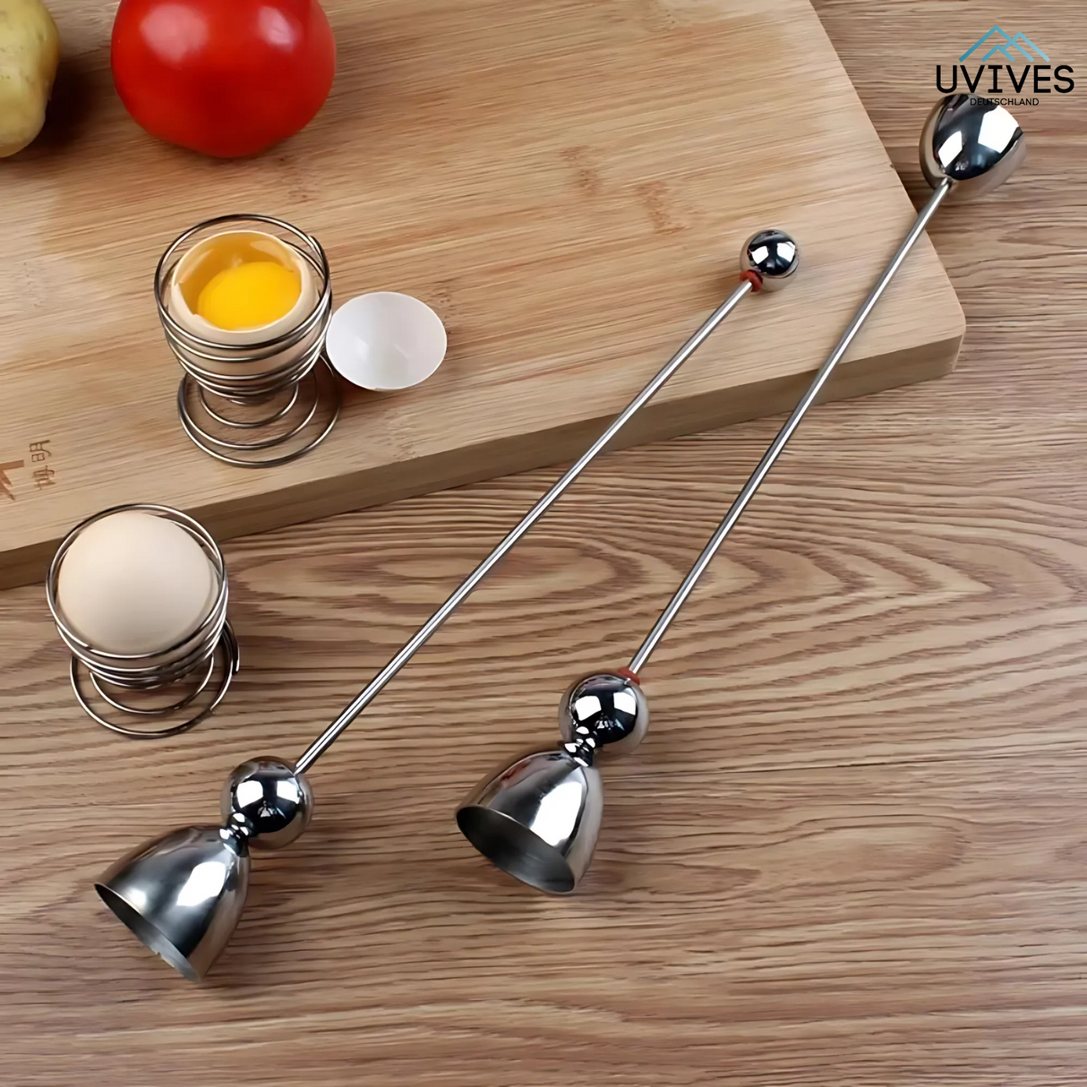 Carvallo | EggCrack Pro – Perfekt äggöppning i ett svep Carvallo