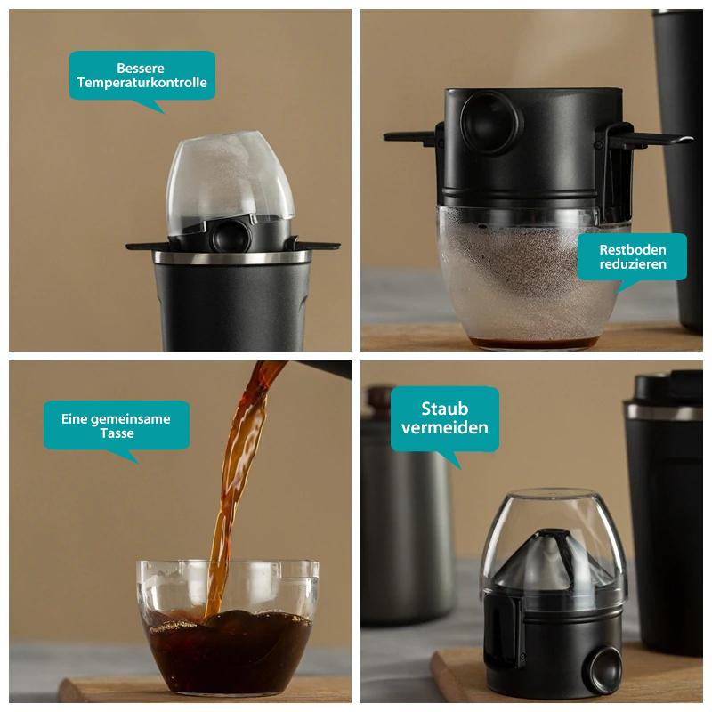 Carvallo - Kaffeefilterkopp i rostfritt stål Carvallo