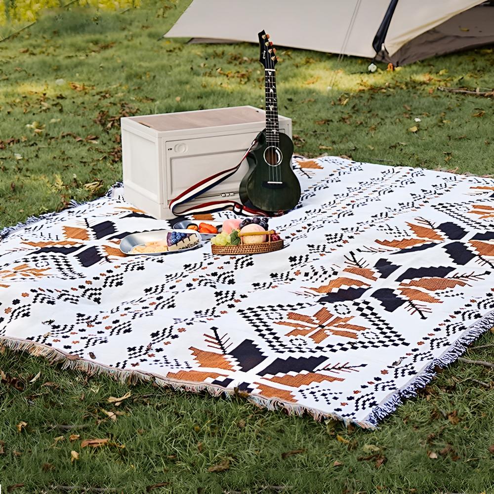 Maroccan Boho-mönster Picknickmat Carvallo