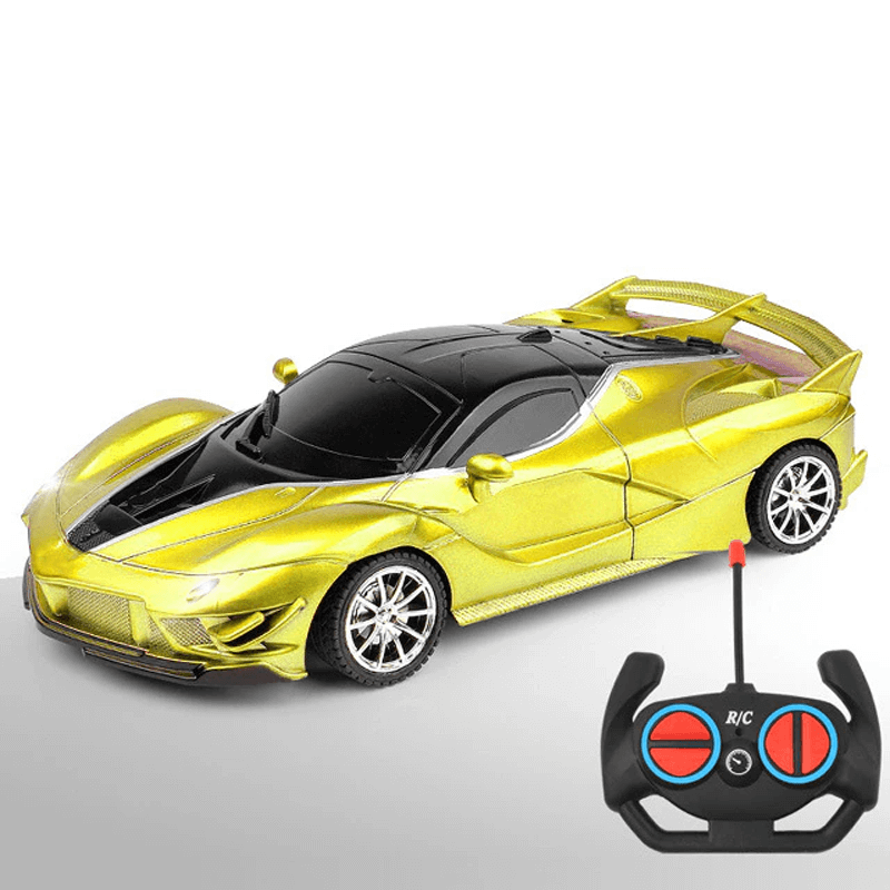 Fjärrstyrd RC Racerbil för Barn-Radiostyrt-BB-B-Gul-Hemnix