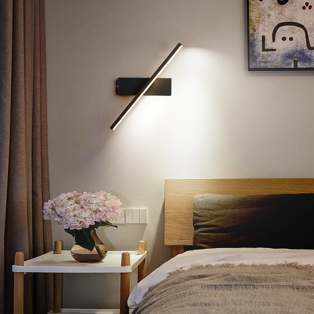 Draaibara LED-stripp Modern Vägglampa Väggsconces Belysning Carvallo