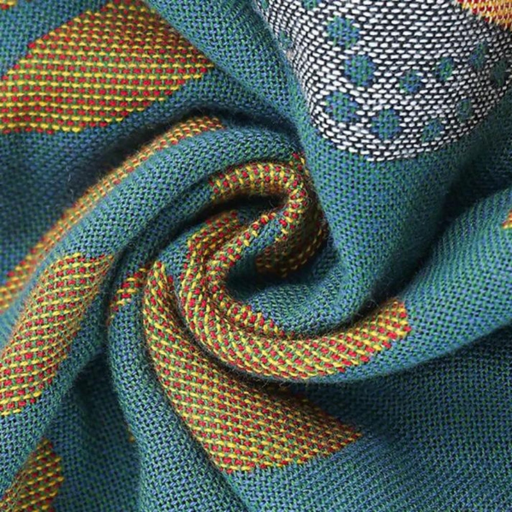 Boho Bloom örngott – mjuk bomullsgaze MILA Sverige