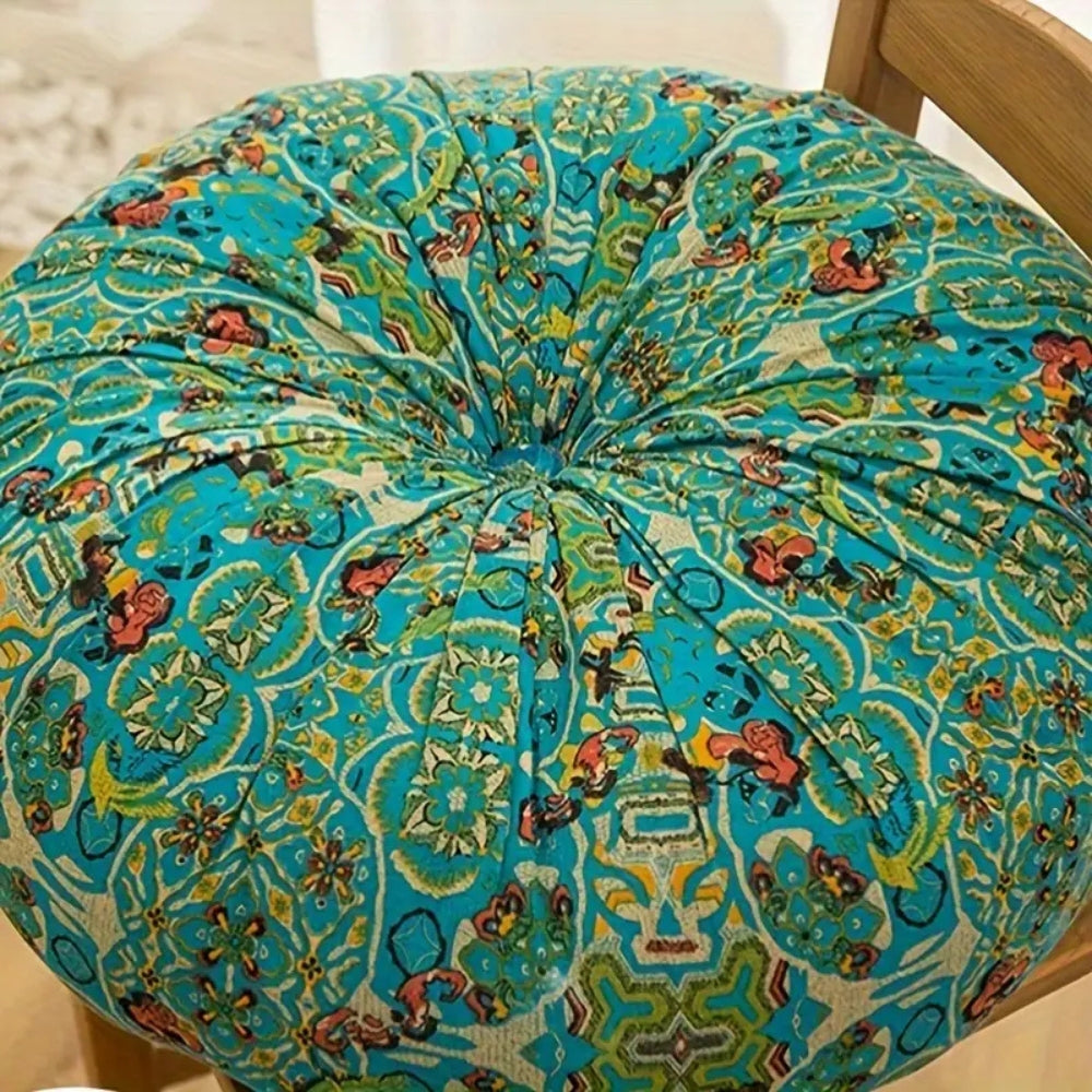 Marockanskt inspirerad plyschmeditationskudde Carvallo