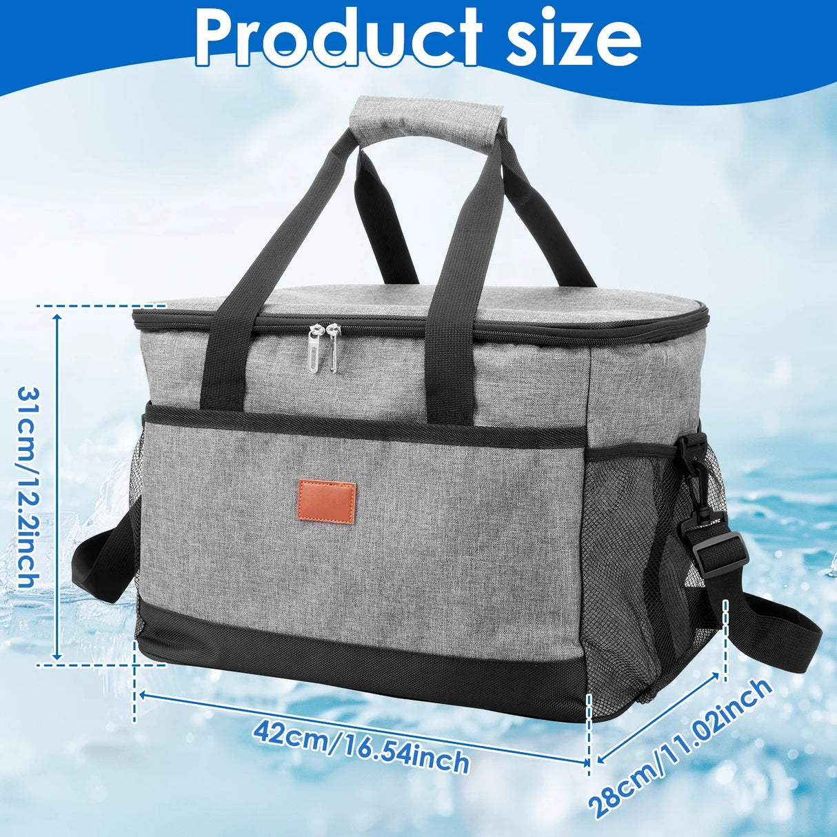 Kylväska 35L - Cool Vattentät Isolerad Väska Perfekt för Utomhusaktiviteter Carvallo