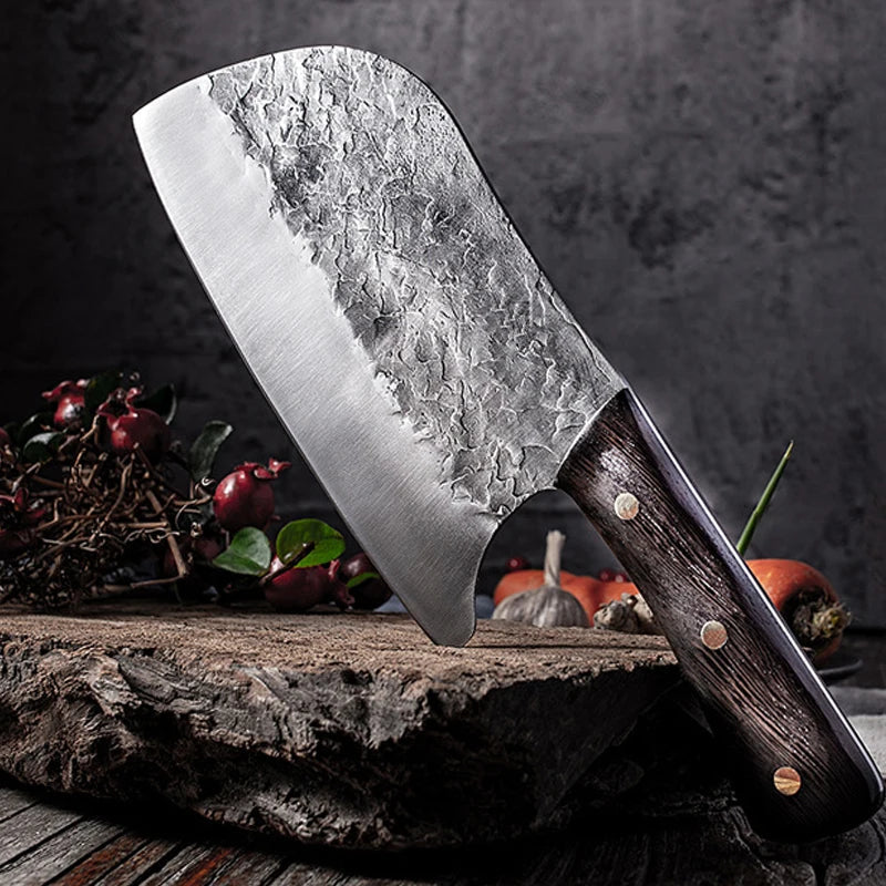 Serbisk Almazan Kockkniv | Handgjord Kockkniv Carvallo