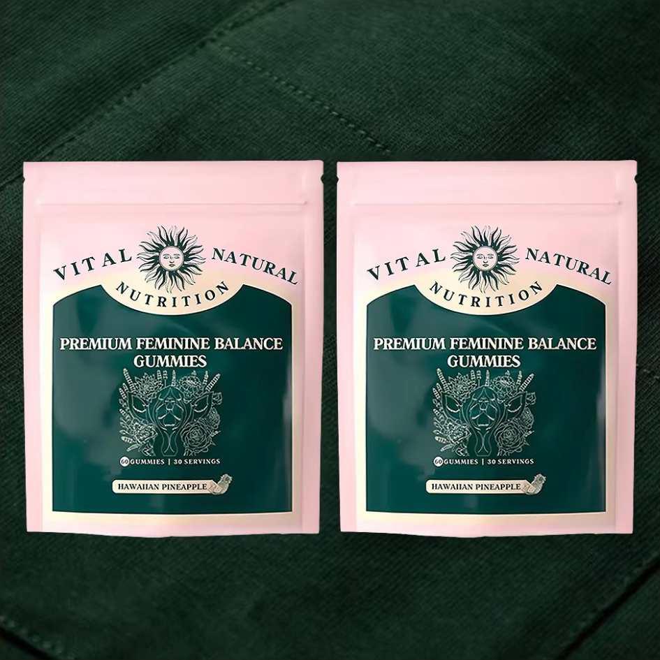 FemVera - Premium pH-Balansgummies för Inre Fräschhet och Välbefinnande-Växtbaserade Kosttillskott-BB-2 Paket (120st gummies)-Hemnix