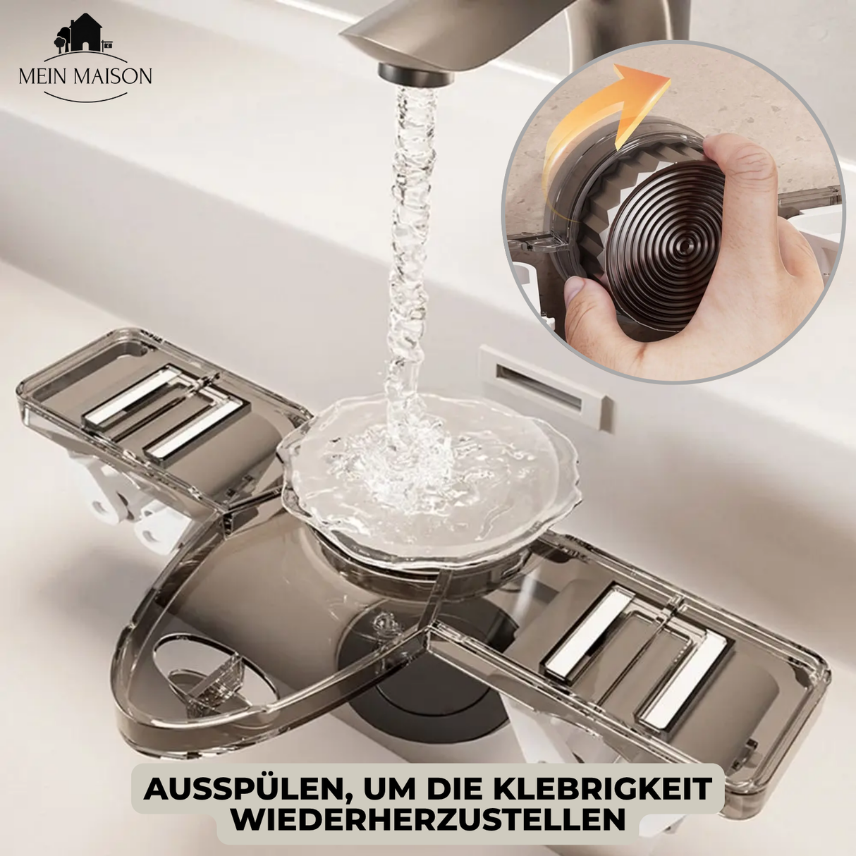 Carvallo | GripMates – Säker hållning för kvastar & mopp utan borrning Carvallo