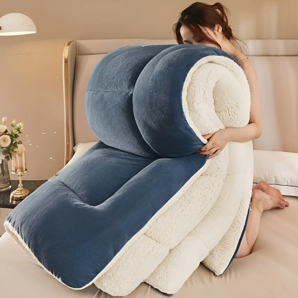 Lyxig Varm Sammet Moln Filt Carvallo