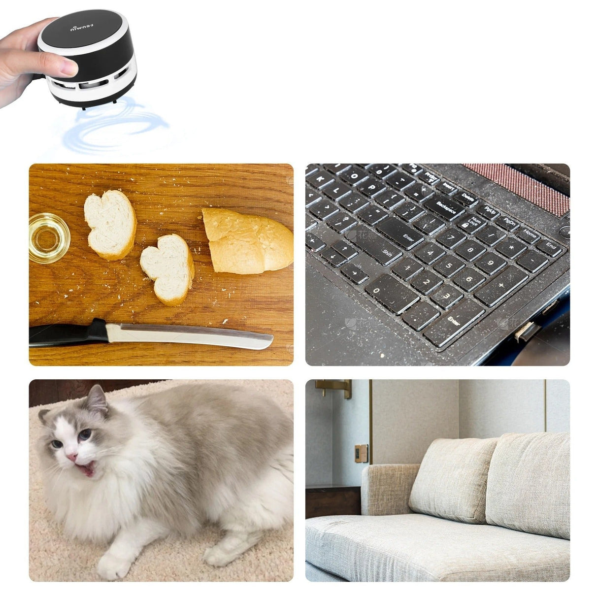 QuickClean - Mångsidig ministädare för omedelbar rengöring Carvallo