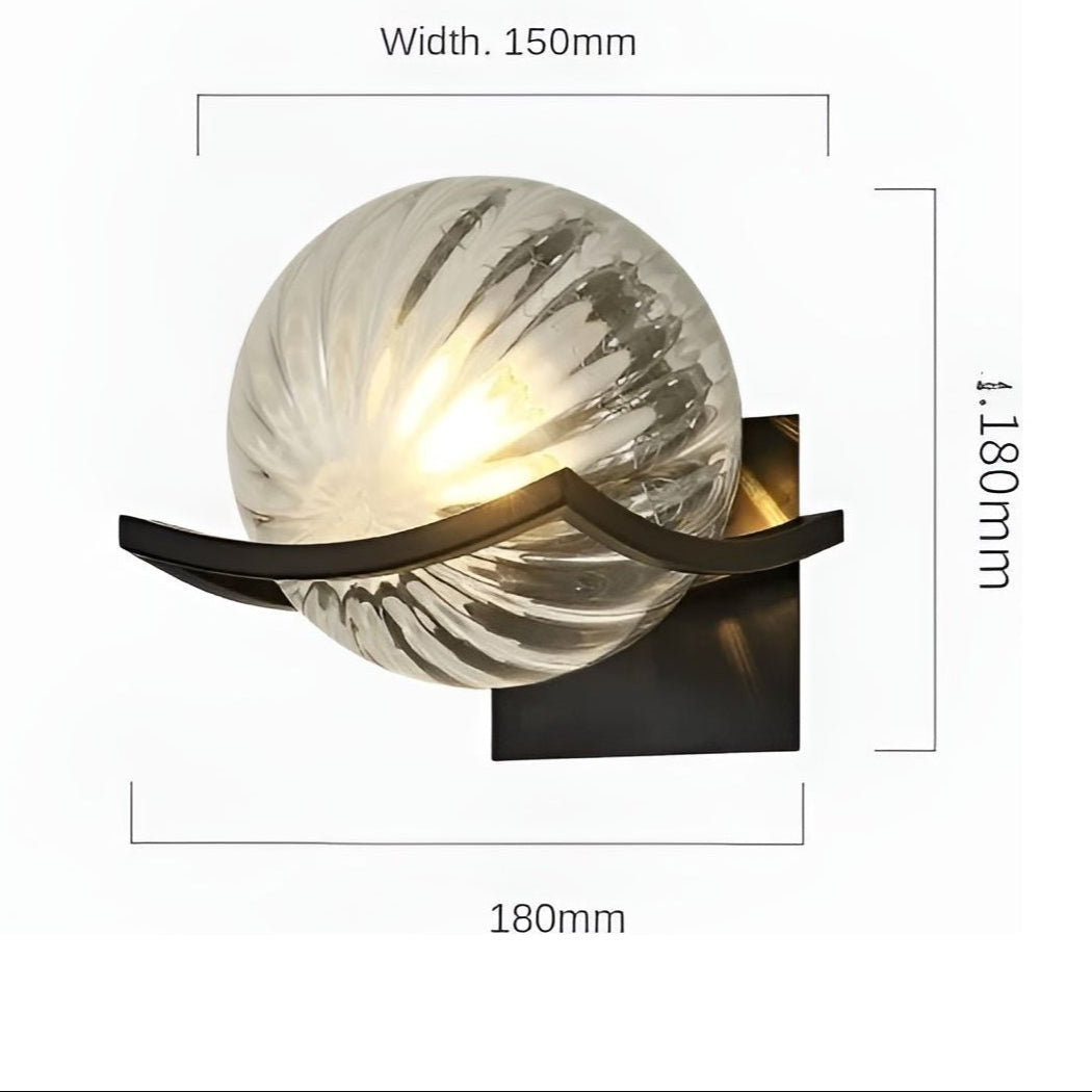 LED-vägglampa i glas – Modern, Dekorativ belysning Carvallo