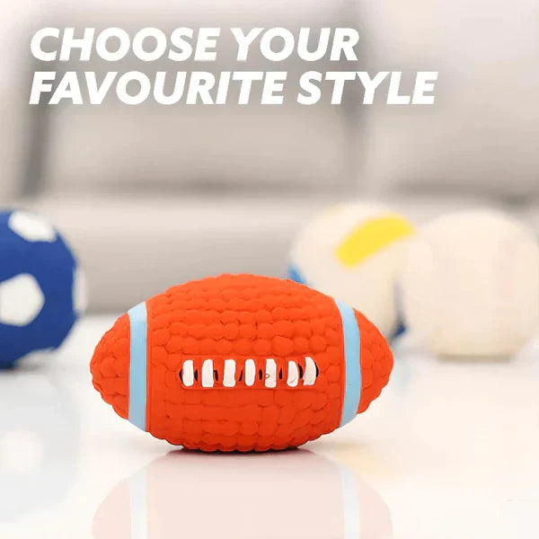 Pawelux Indestructible Chew Ball – Ultimata Hundleksak för Aggressiva Tuggare & Tandhälsa Carvallo