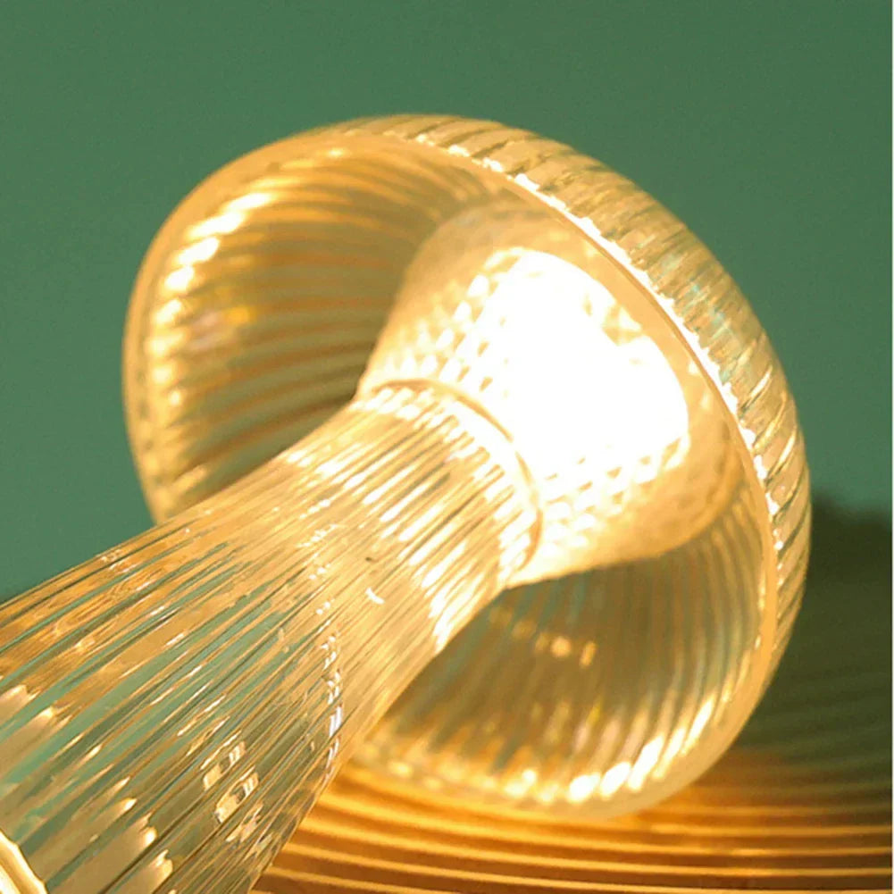 LumiShroom – Trådlös LED Svamp Nattlampa, Dekorativ Bordslampa Carvallo