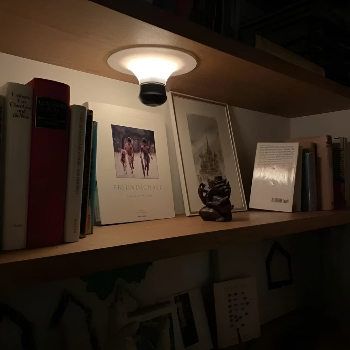 LED-lampa med sugkopp – uppladdningsbar och flexibel | Ideal för hemmabruk och på resande fot Carvallo