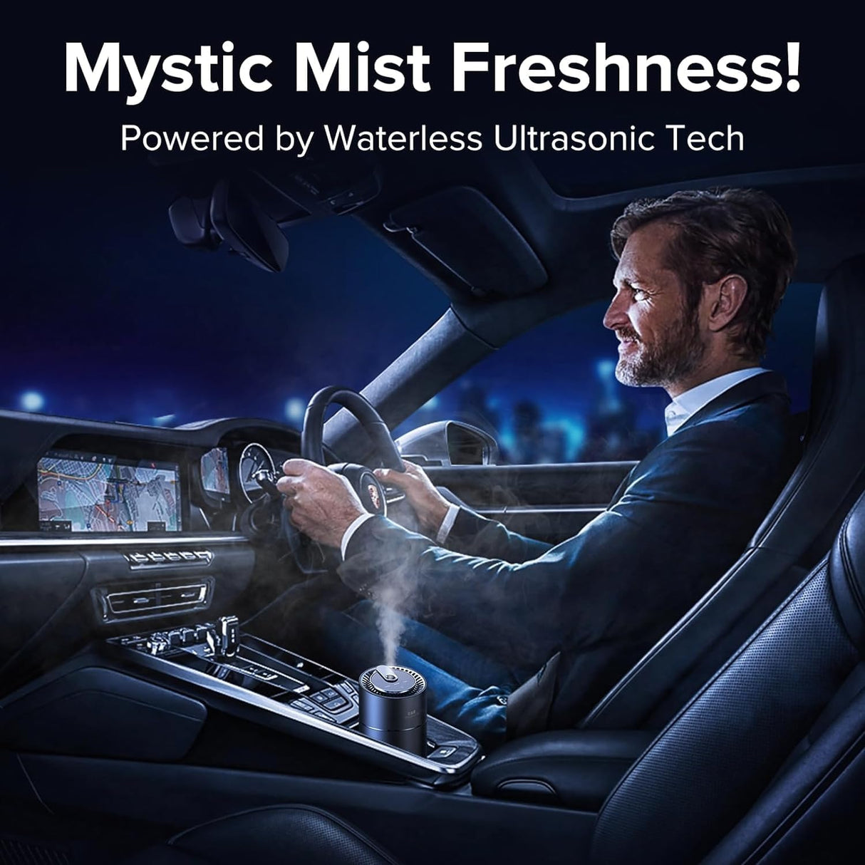 Royaleva Smart Bil Luftfräschare med Anpassade Dofter Carvallo