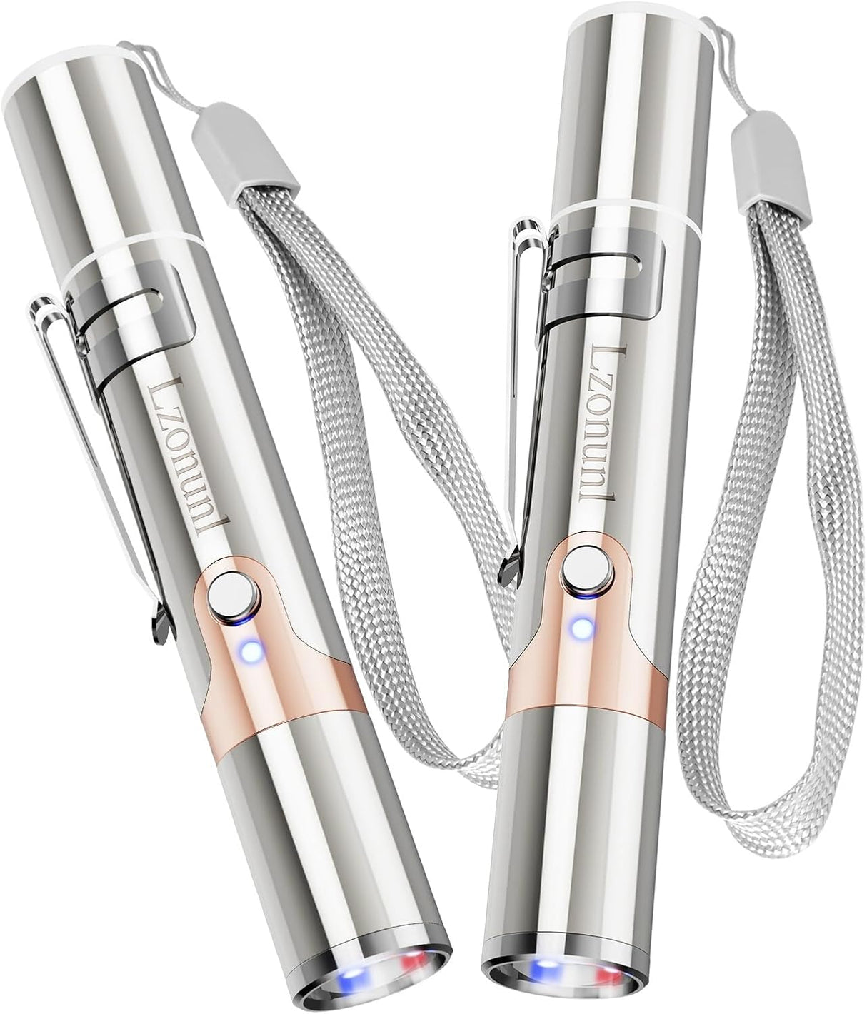 Katt leksak uppladdningsbar rostfritt stål laserljus Carvallo