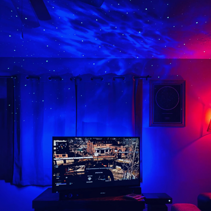 NebulaBeams - Alien Star projektor för förtrollande galaxutsikter Carvallo