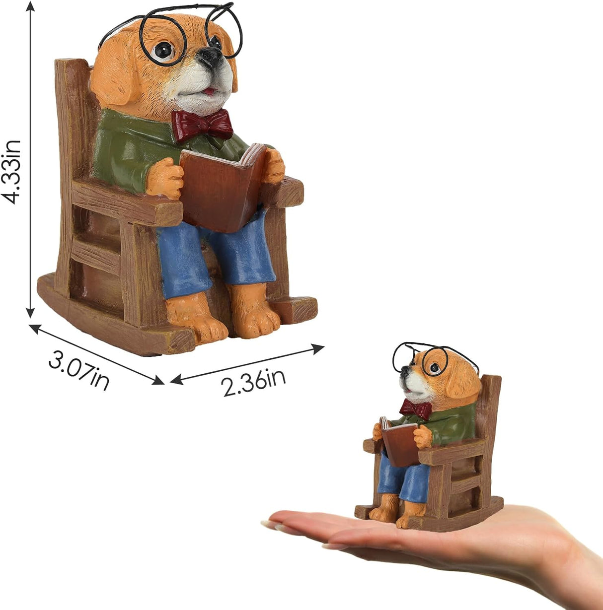 Nyckfull minidekoration för uteplats, gräsmatta och älvträdgård MILA Sverige