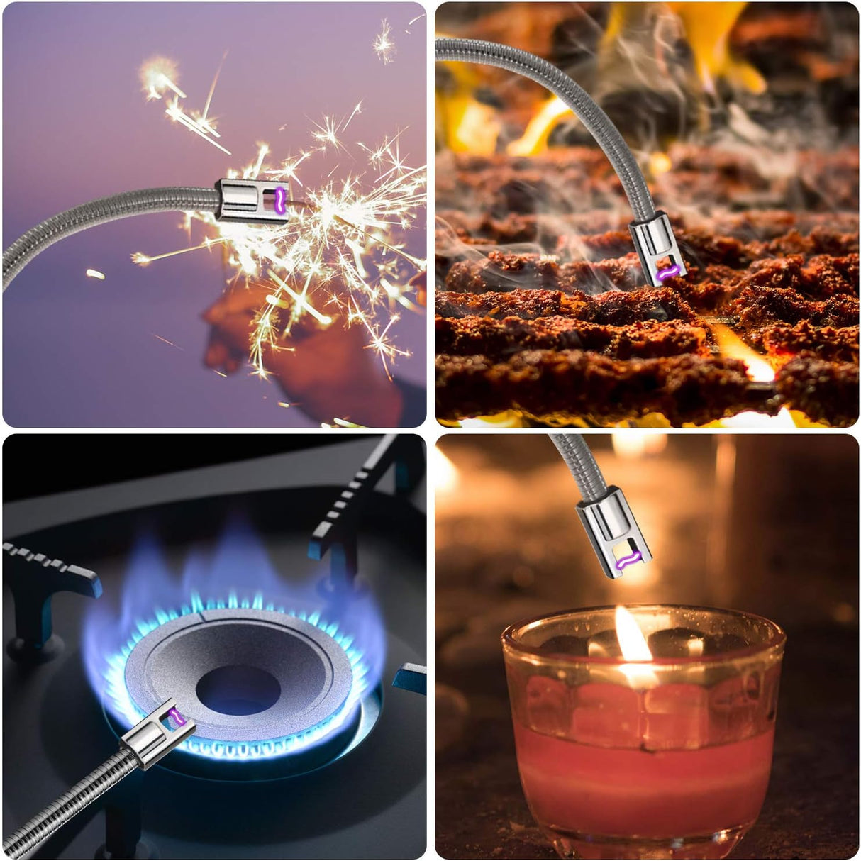 Elektrisk USB-tändare med flexibel nacke Carvallo