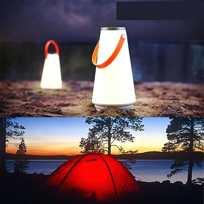 Carvallo – Bärbar LED Campinglampa med Hållbart Solsystem Carvallo