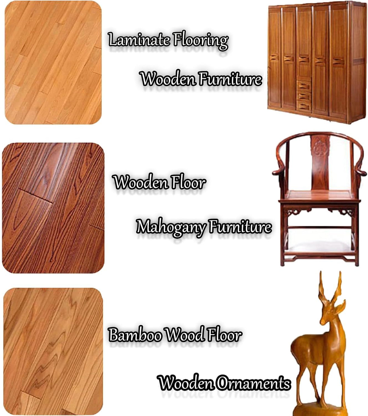 LuxRoyale Möbel Salva och Pensel för Läder och Trä Carvallo