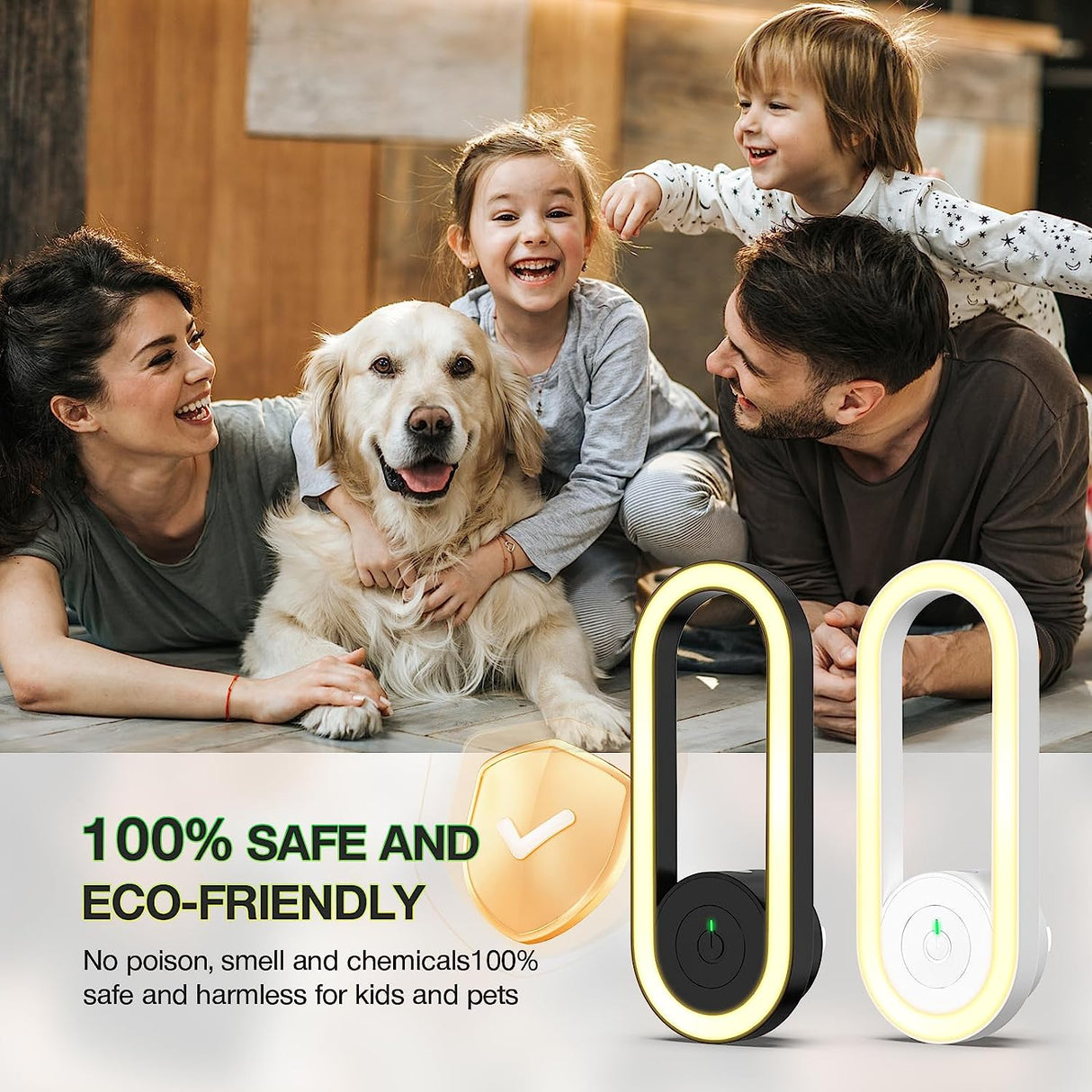 Myggavvisande Enhet Hemmet Plast 1600 kvm Hemnix