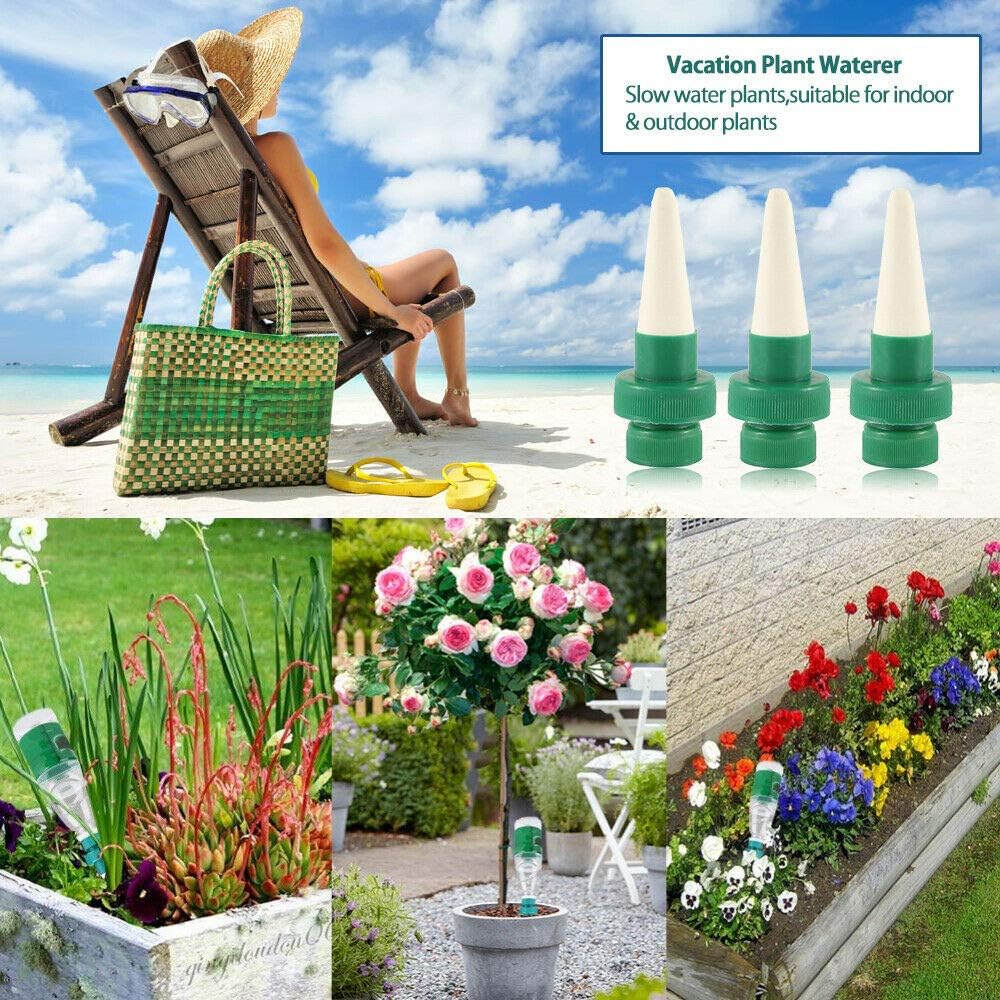 Självvattnande spetsar för växter – Automatiska droppspetsar för flaskor Carvallo