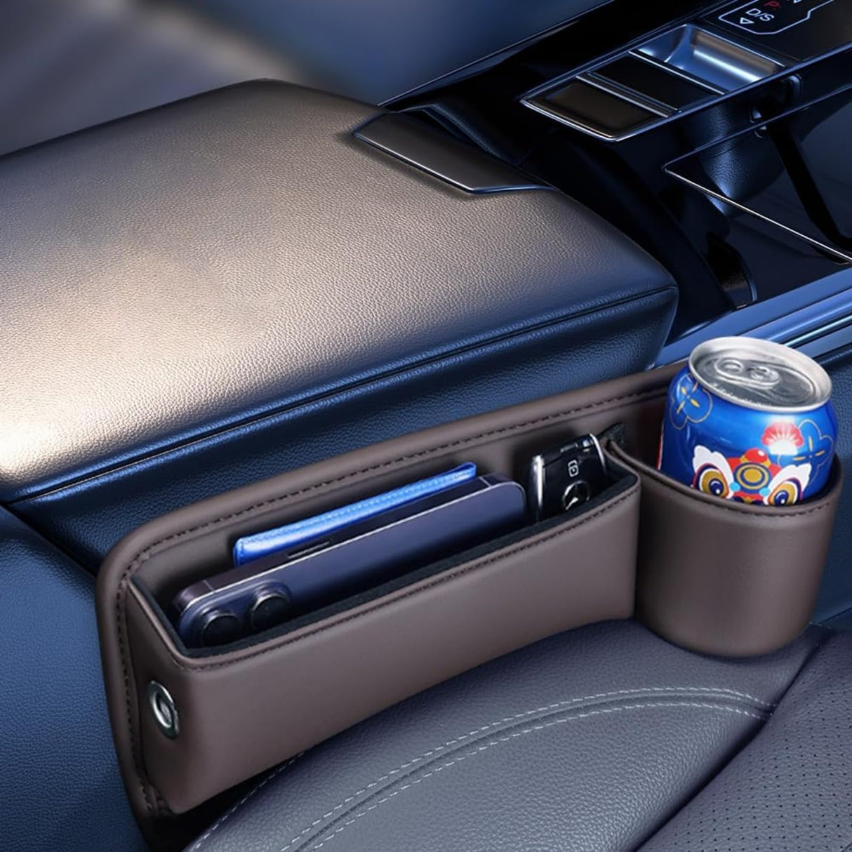 Bilstolssömsfyllare och organisatör för förare och passagerare 2-pack Carvallo