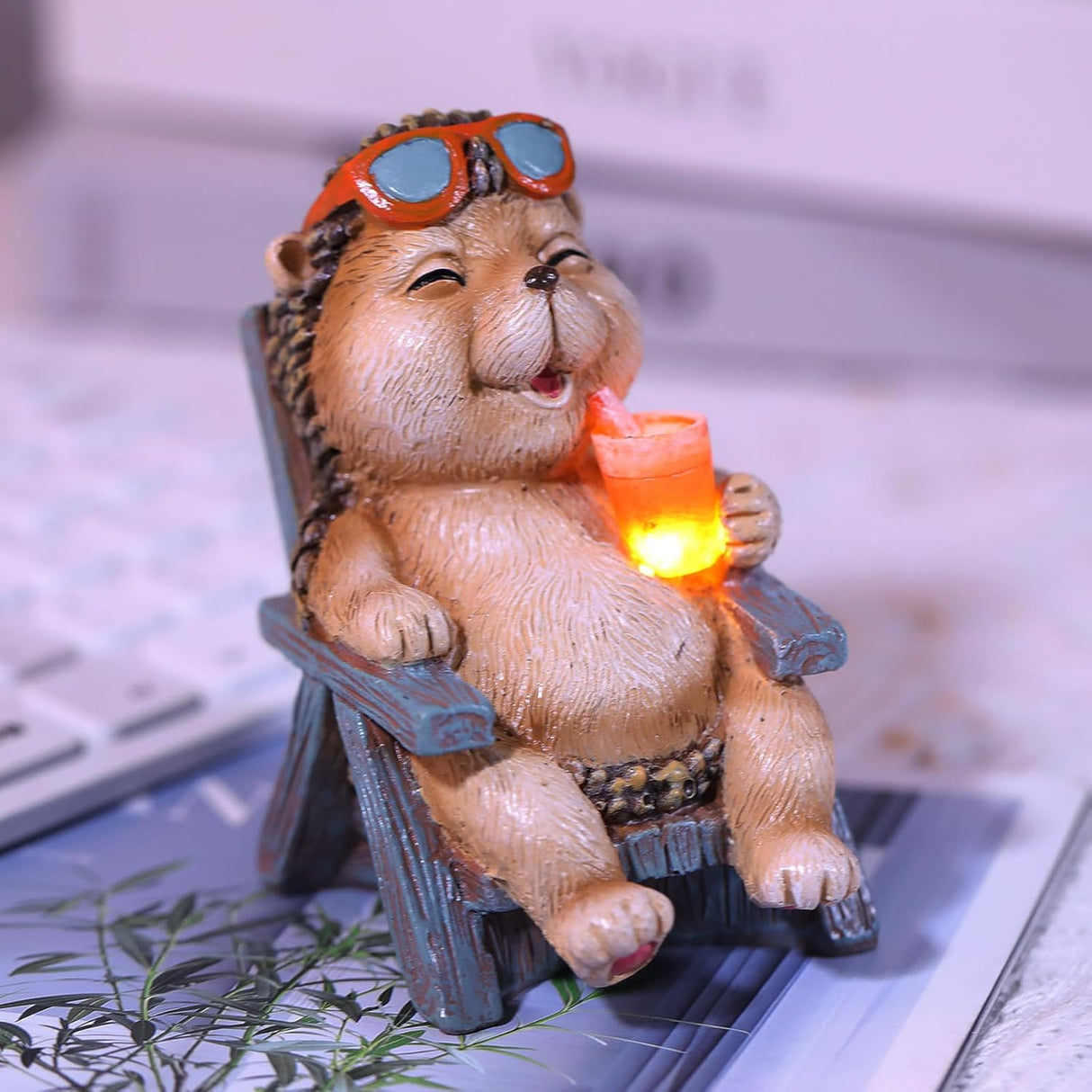 Nyckfull minidekoration för uteplats, gräsmatta och älvträdgård MILA Sverige