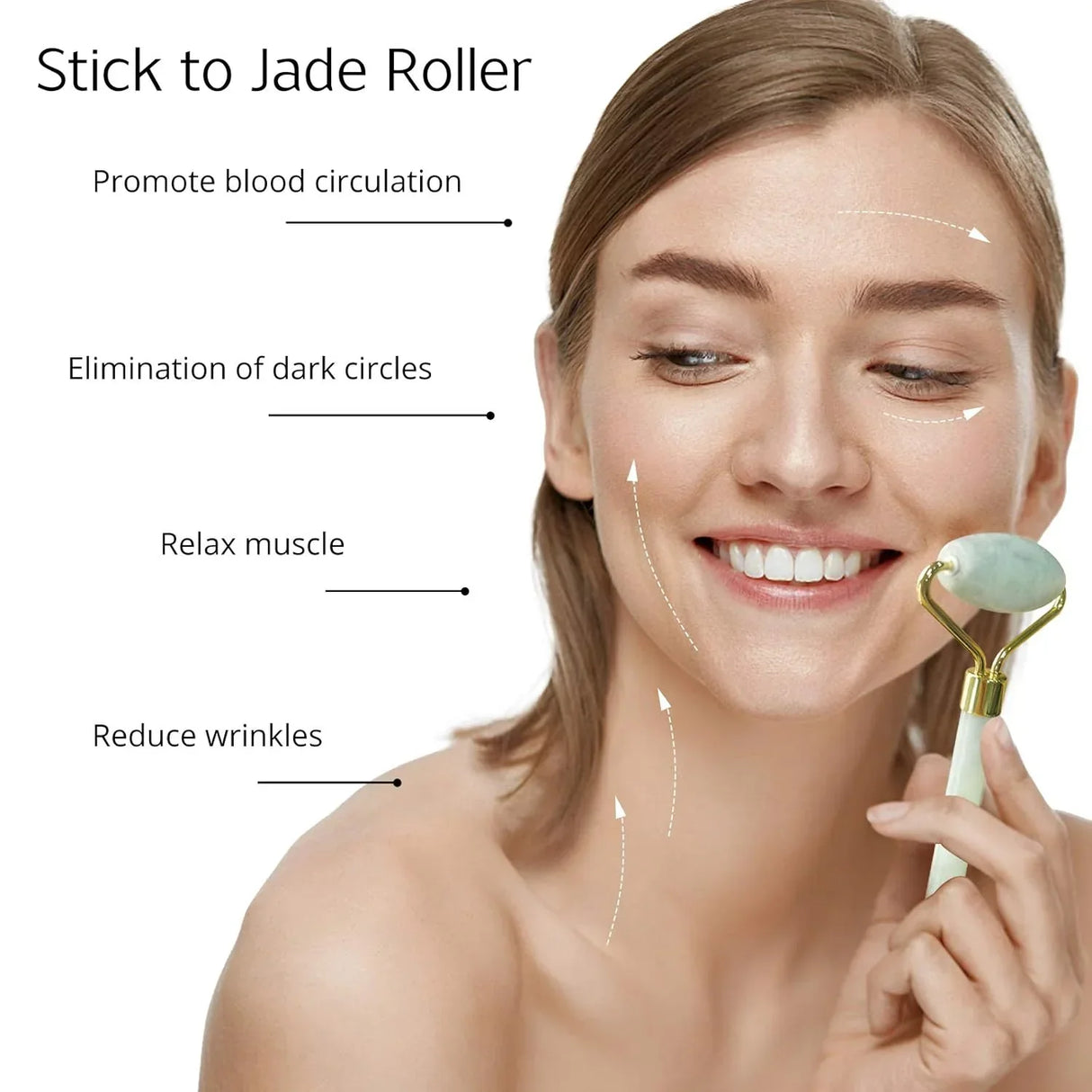 Instant Glow Gua Sha & Jade Roller Set | För strålande hud och naturlig avslappning Carvallo