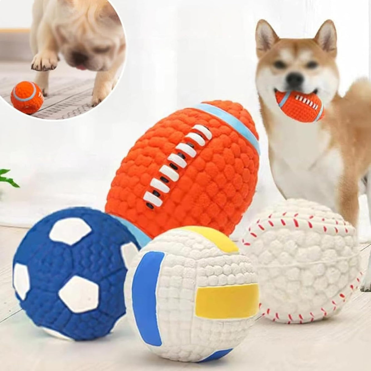 Pawelux Indestructible Chew Ball – Ultimata Hundleksak för Aggressiva Tuggare & Tandhälsa Carvallo