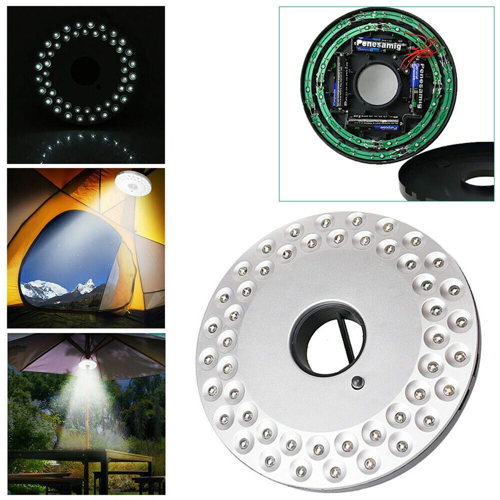 Solar LED Campinglampa – Bärbar, hängande tältbelysning för utomhusaktiviteter Carvallo