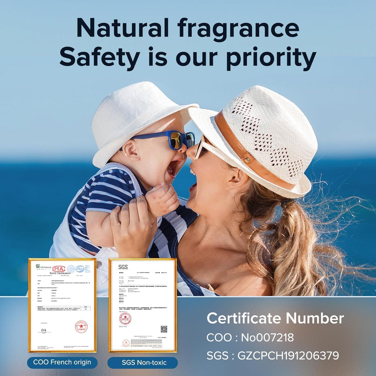 Royaleva Smart Bil Luftfräschare med Anpassade Dofter Carvallo