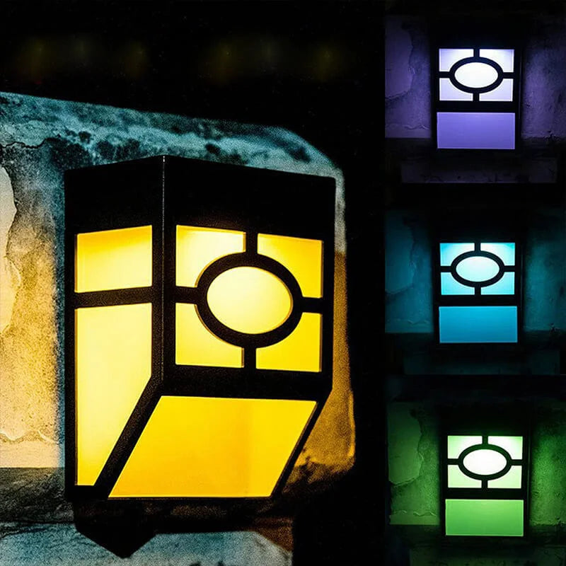 Solar LED Vägglampa – Stilren Väderbeständig Effektiv Belysning Carvallo