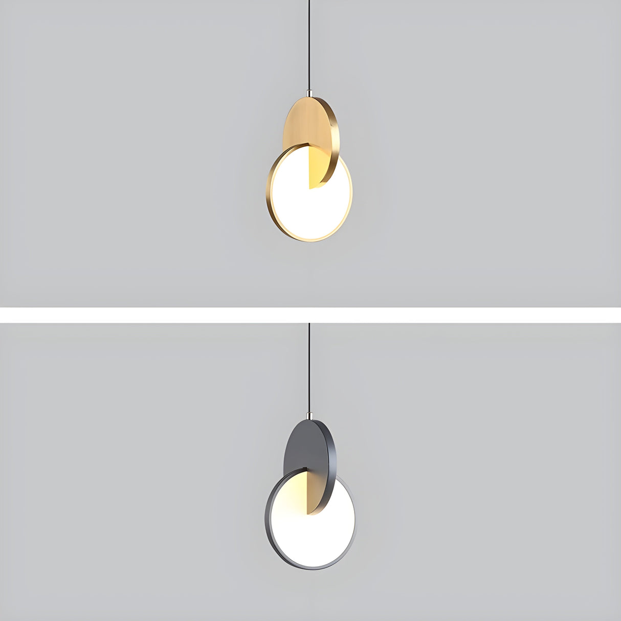 EclipseLuxe Light – Skandinavisk Rund Pendellampa Carvallo