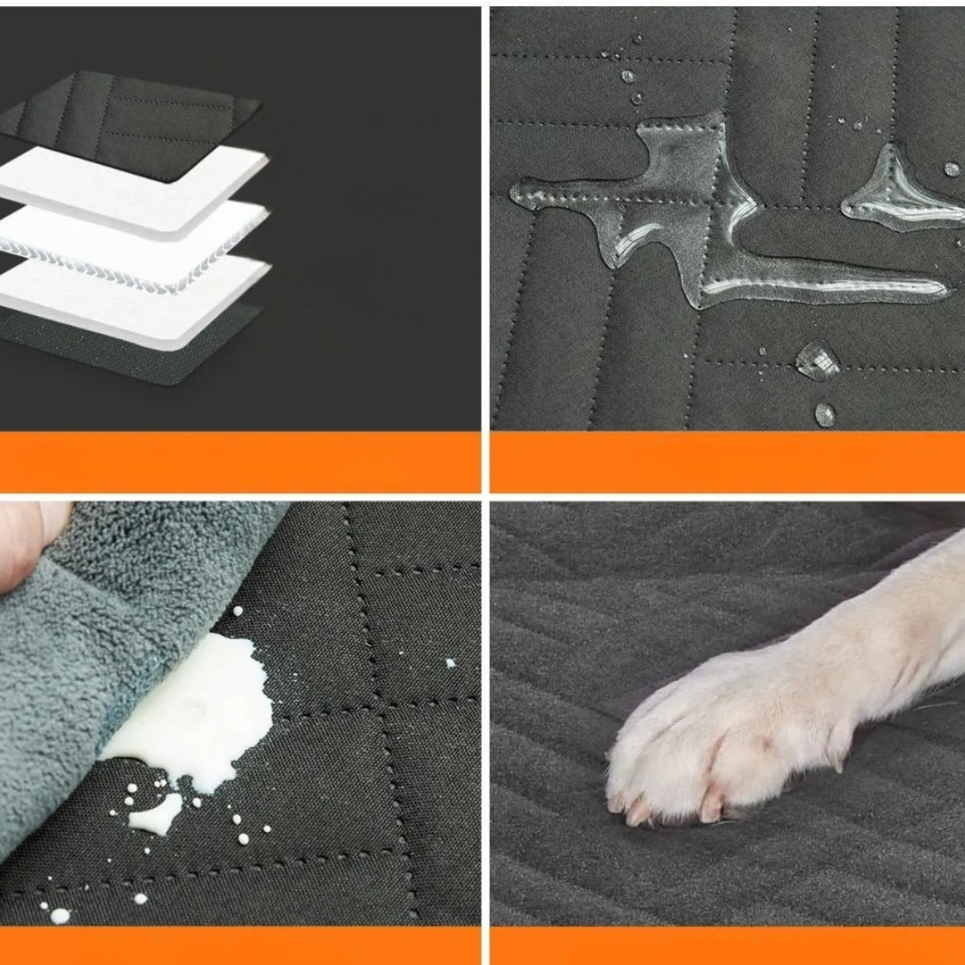 Hund Bilsäten Täckskydd Vattentålig Resenät Carvallo