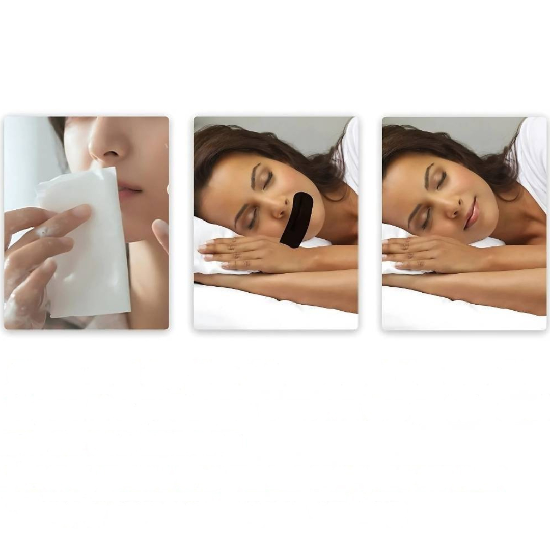 Anti Snoring Mouth Tape för Bättre Sömn Carvallo