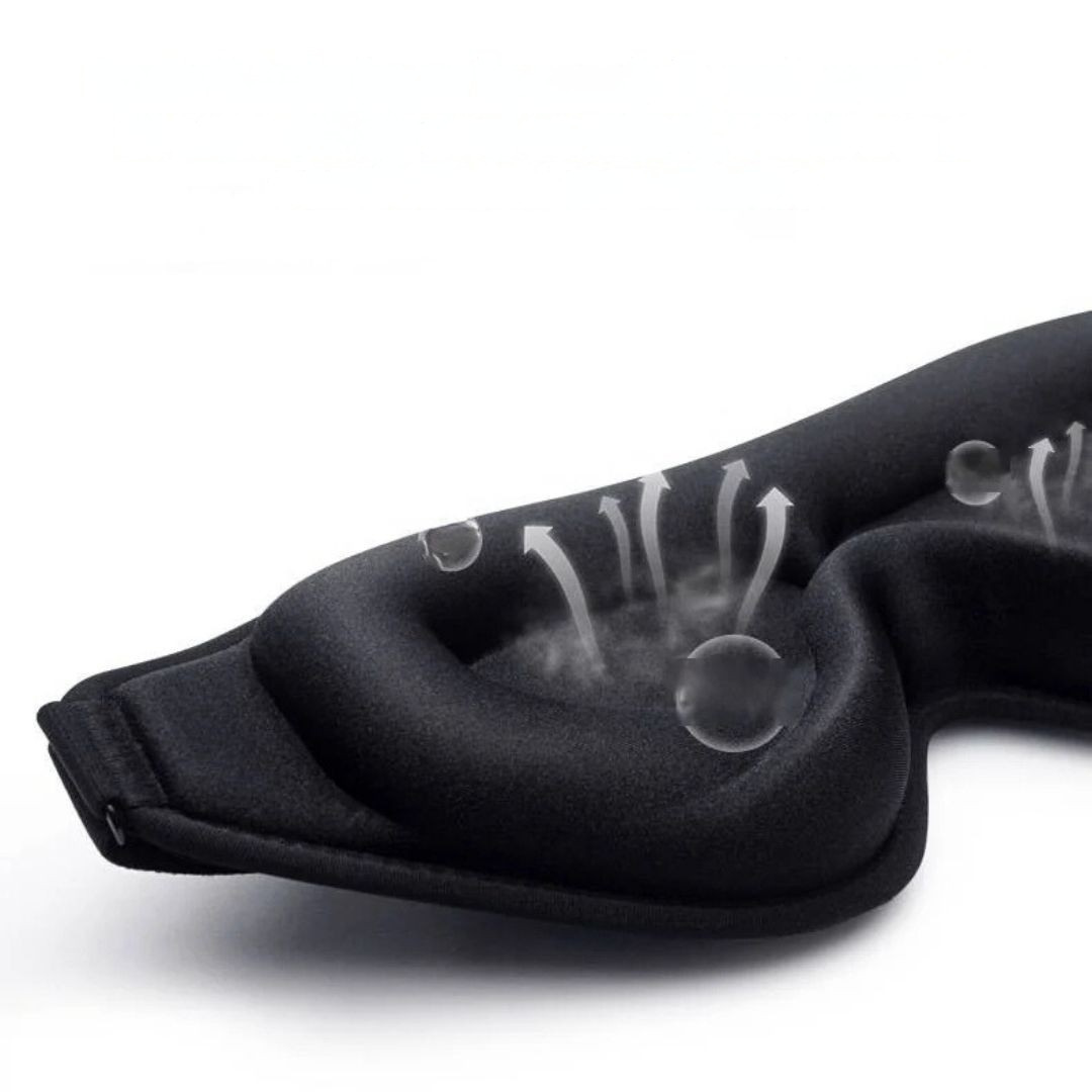 Sovmask 3D Ögonlock för Ljusblockering Carvallo