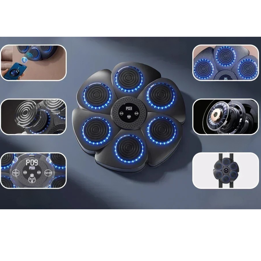 Hem Boxning Vägtränare med Bluetooth Musik Carvallo