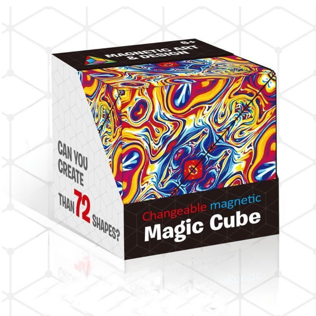 Magnetisk pusselkub leksak för barn Carvallo