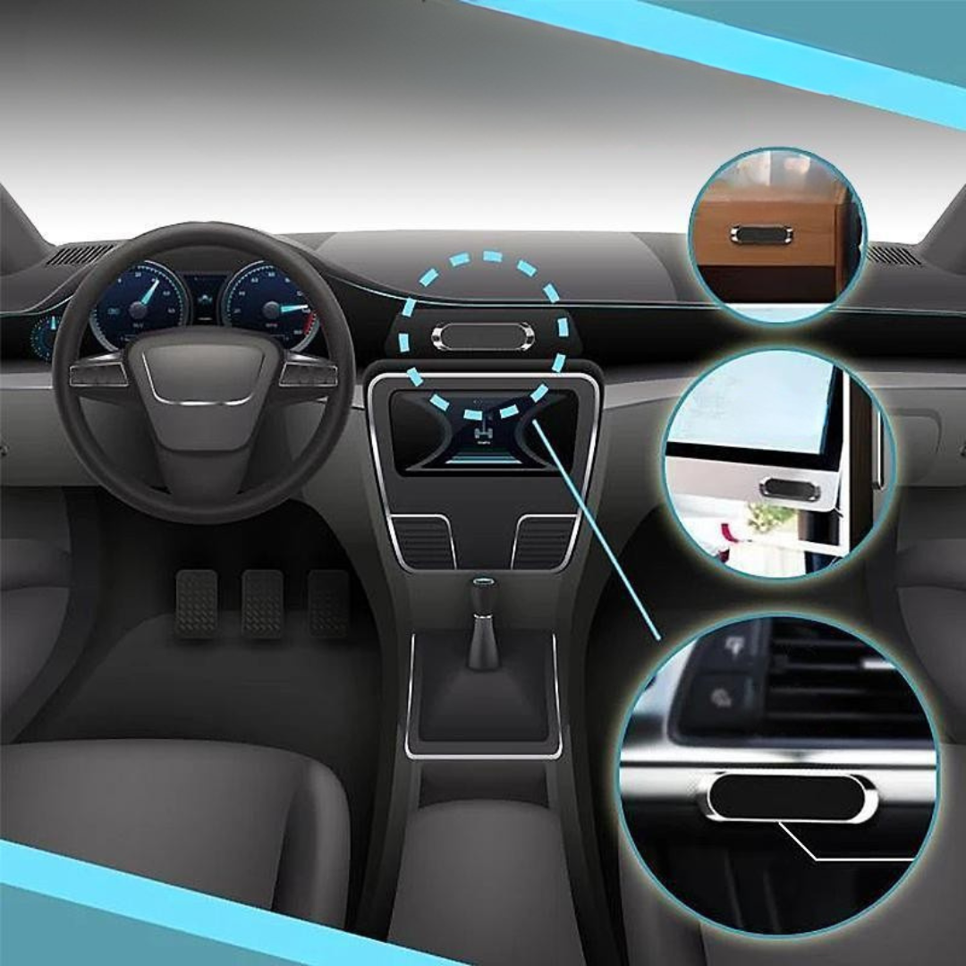 Biltelefonhållare Magnetisk Fäste för Instrumentbräda Carvallo