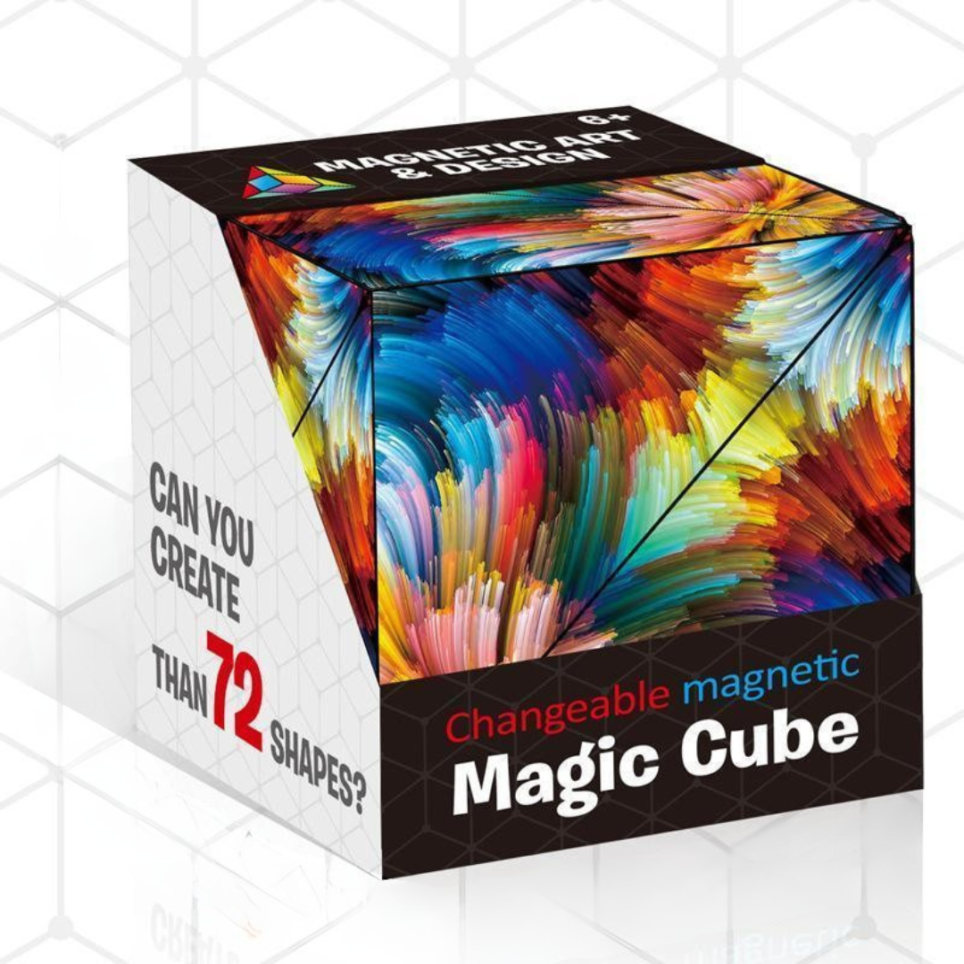 Magnetisk pusselkub leksak för barn Carvallo