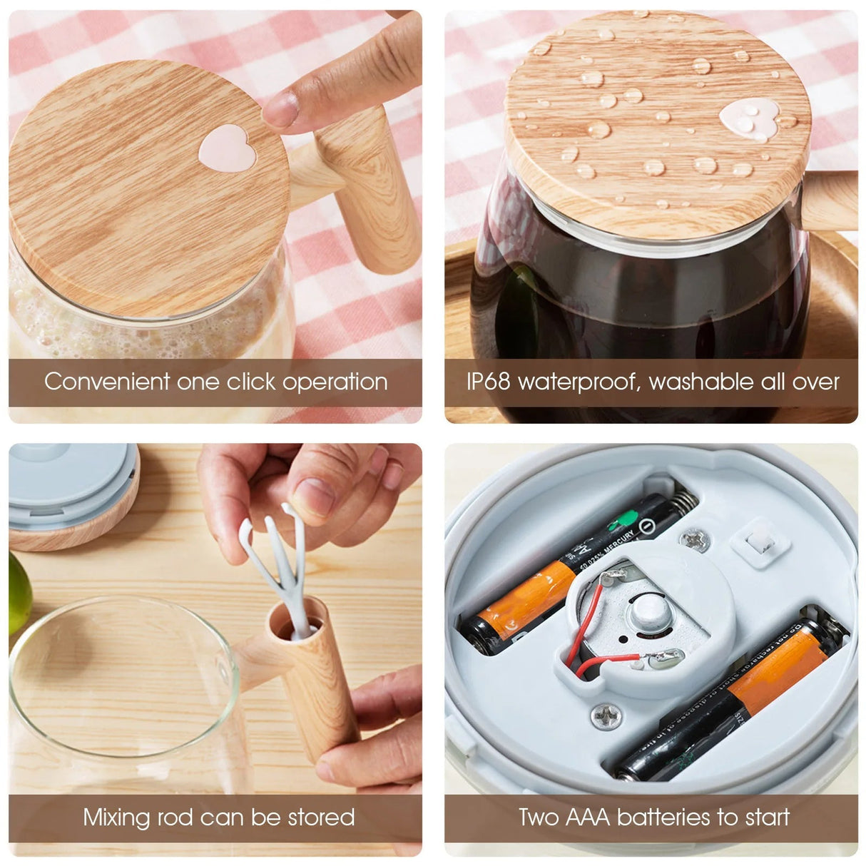 Automatisk Kaffe Rörande Kopp Carvallo