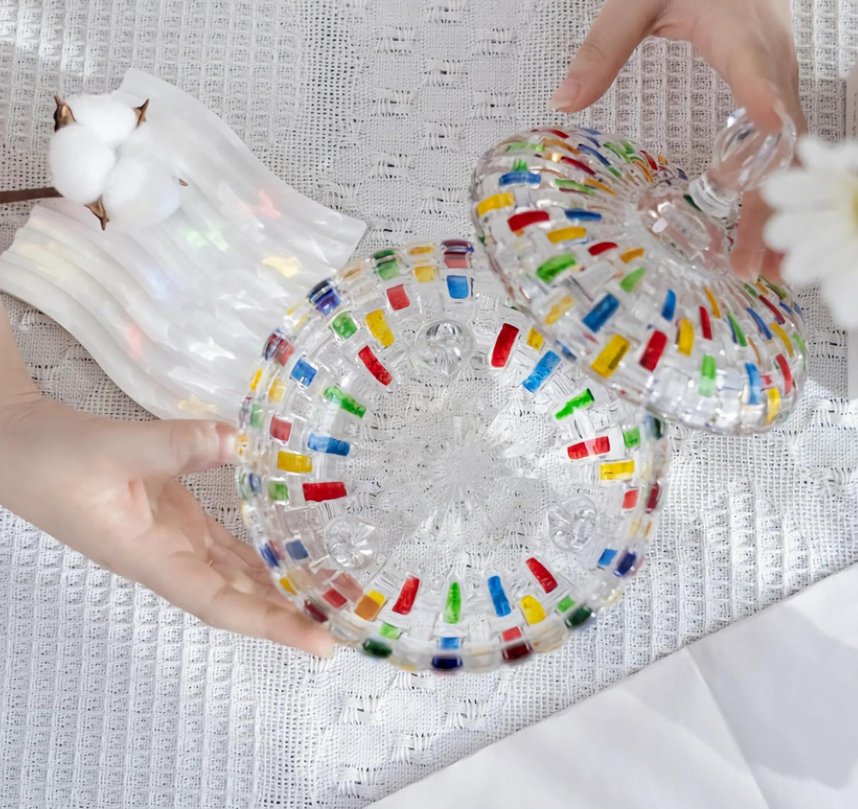 Eleganta glasskålar – Kristallklara serveringskärl för nötter, frukt och servering MILA Sverige