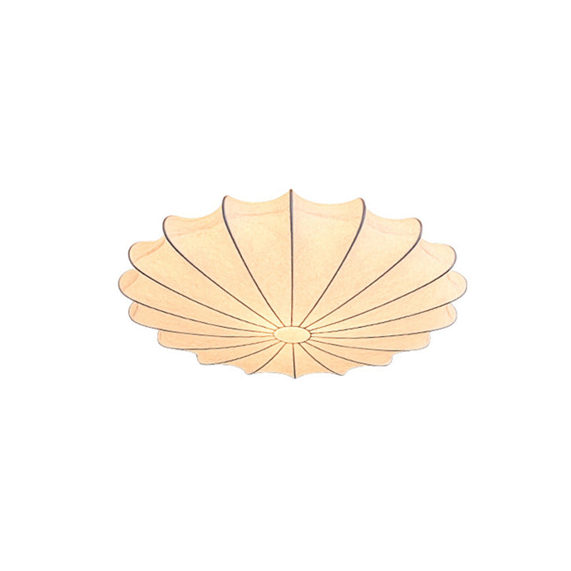 Stoffen Flushmount Plafondlampa - Modern Design Vit Carvallo