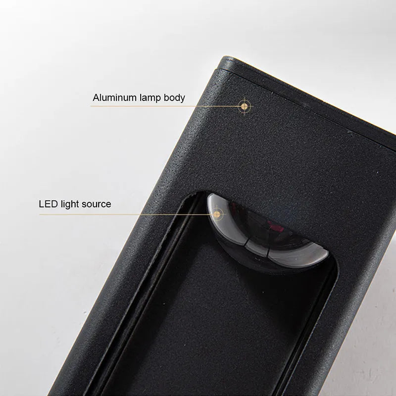 Minimalist Vattentålig Utomhusvägglampa Carvallo