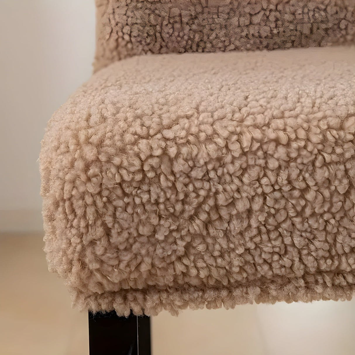 SherpaFit Stolskydd - Mysigt Sträckt Sherpa Matsalsstolskydd Carvallo