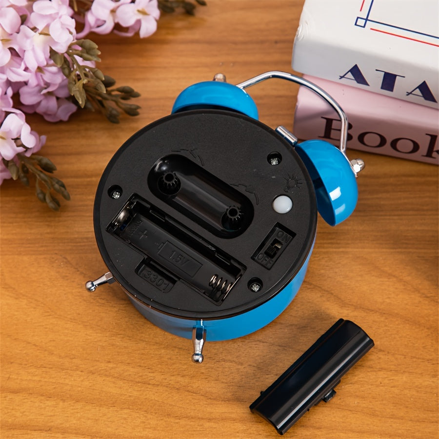 Tidlös Echo Elegant Klassisk Väckarklocka med Nattlampa Carvallo