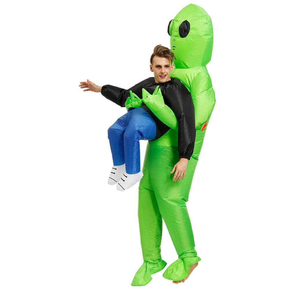 Uppblåsbar Alien Som Tar Dig-Utklädnad-BB-Hemnix